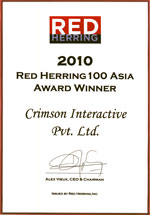 克里门森荣获Red Herring亚太区百强企业大奖